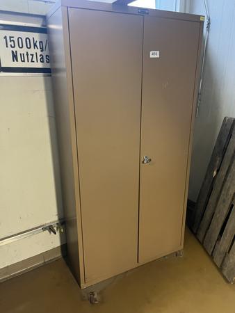 Werkzeugschrank, ca. 100x40x196cm, ohne Schlüssel, 5 Fachebenen Werkzeugschrank, ca. 100x40x196cm, ohne Schlüssel, 5 Fachebenen