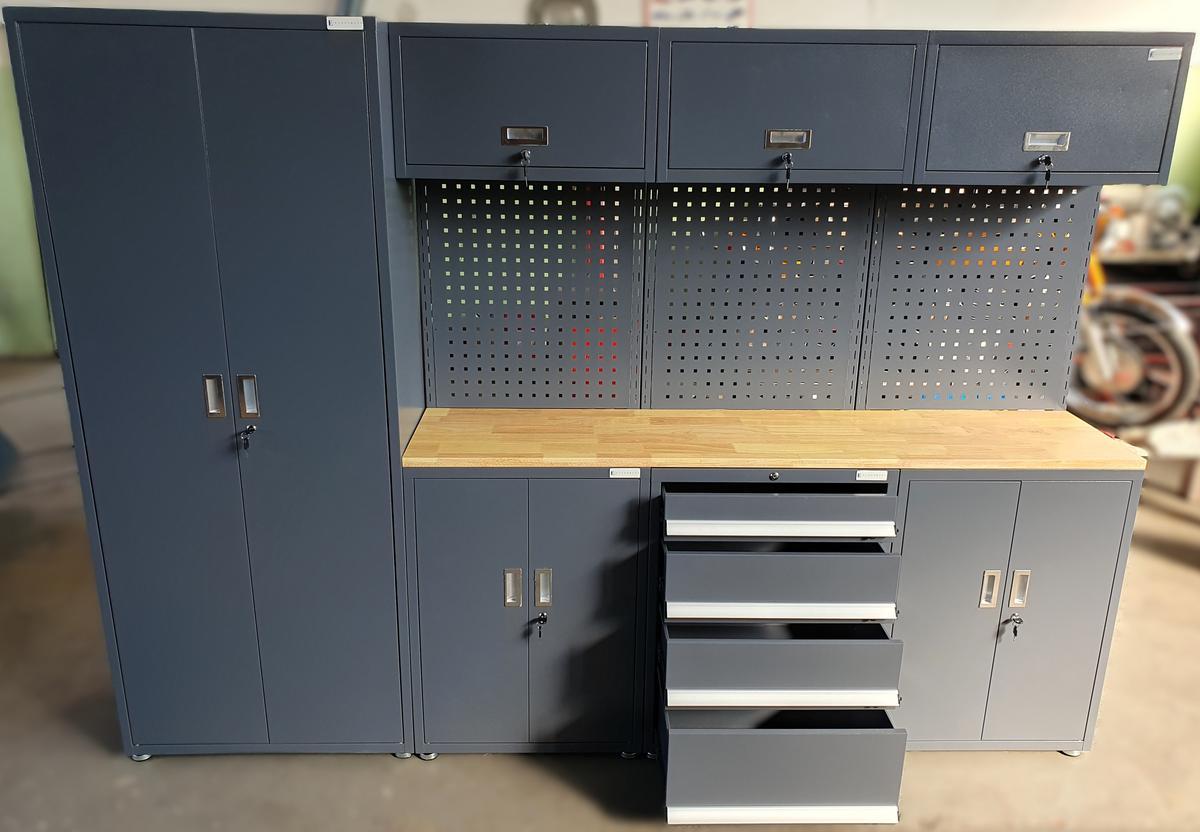 Werkstattschrank, L/H/T ca.2600x1900x460mm