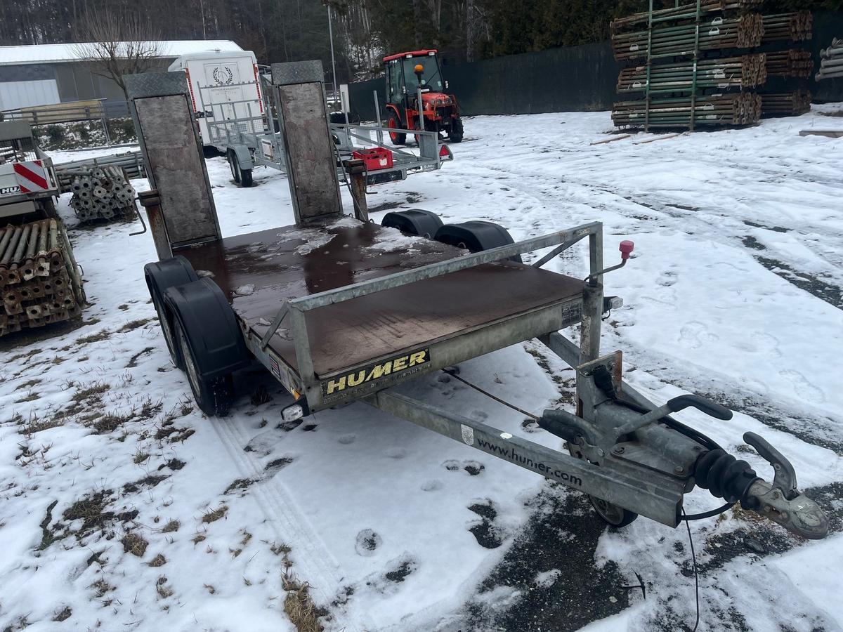 Huemer Minibagger Anh&auml;nger Tandem, mit Auffahrtsrampe?d=2026-01-23 06:30:28