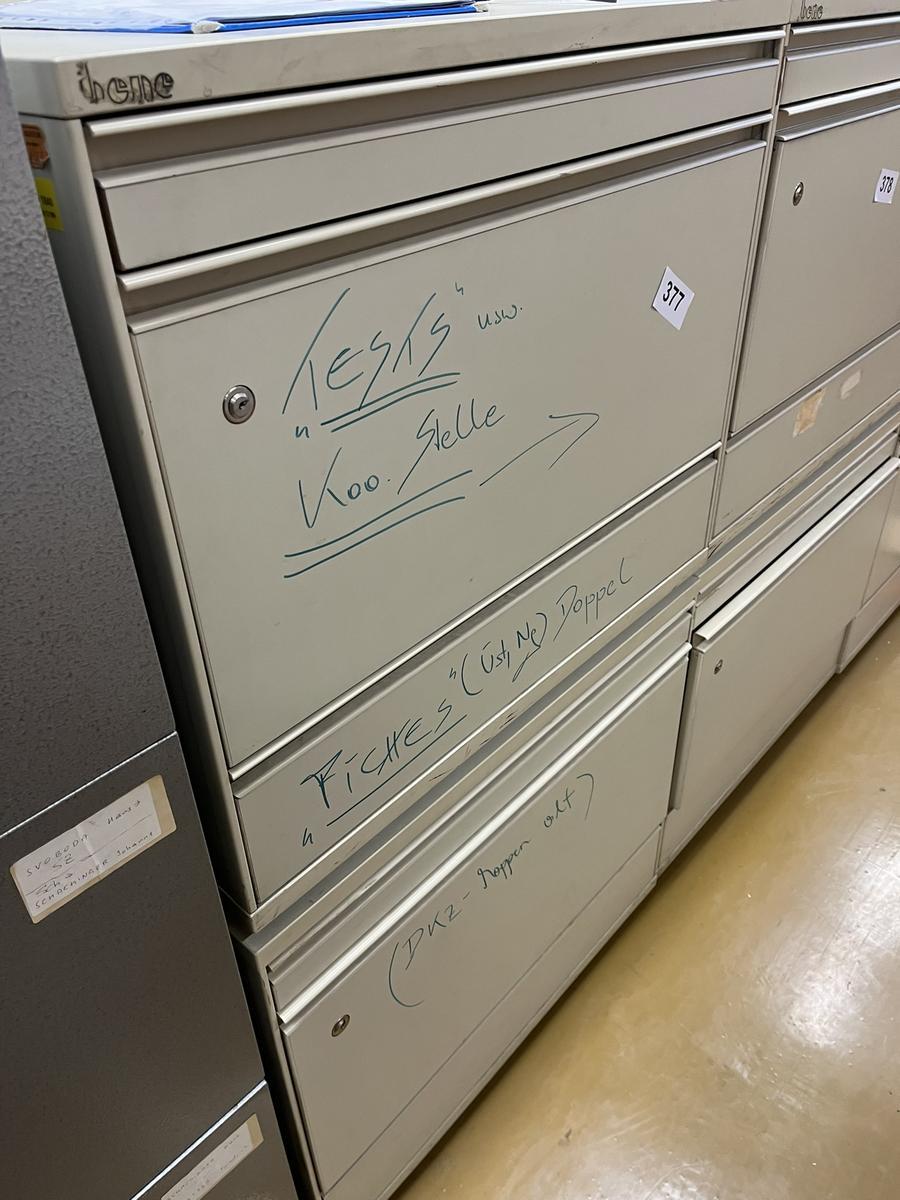 Bene 6ladiger Auszugsschrank, ca. 127x70x7cm