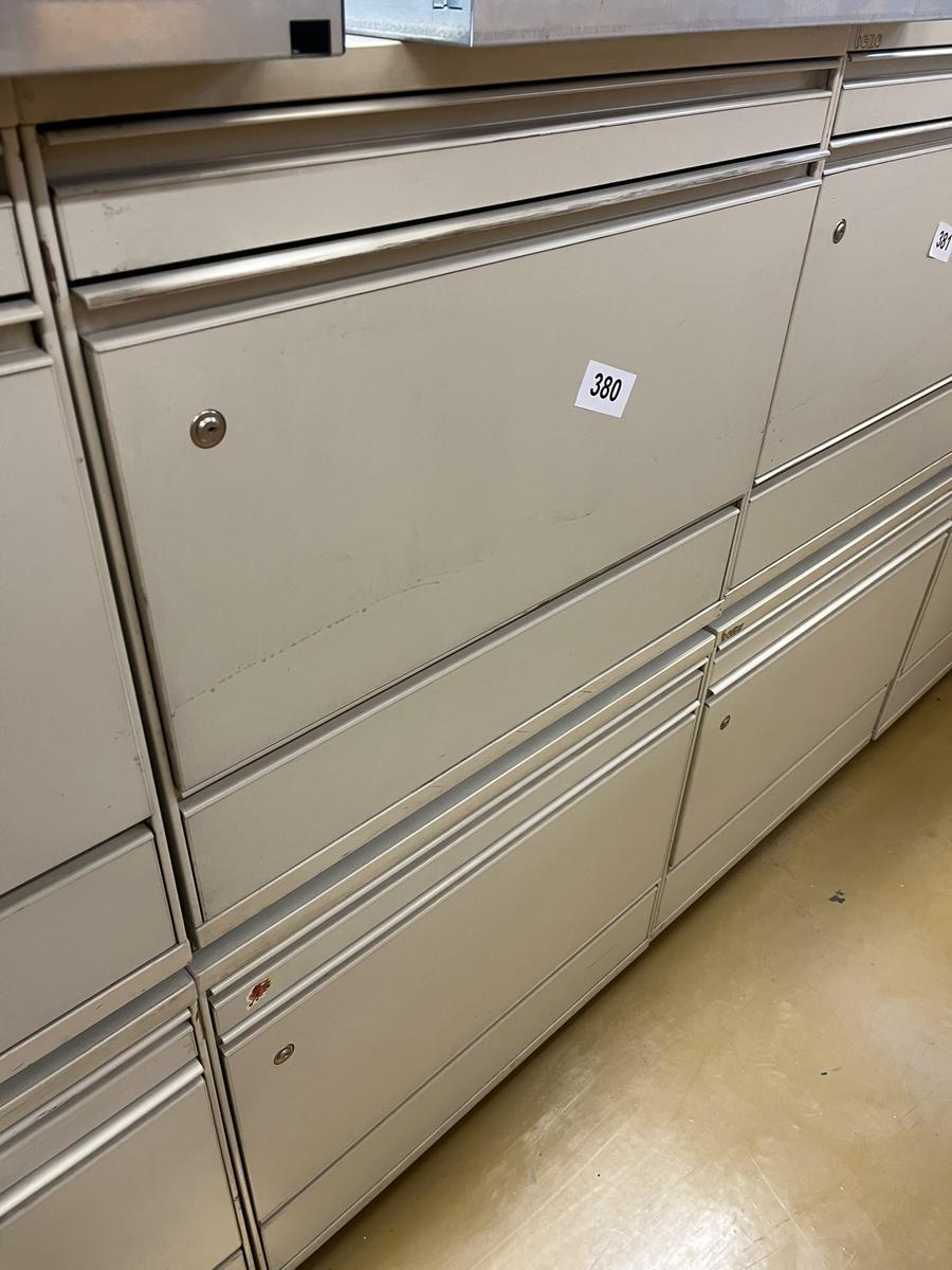 Bene 6ladiger Auszugsschrank, ca. 127x70x7cm