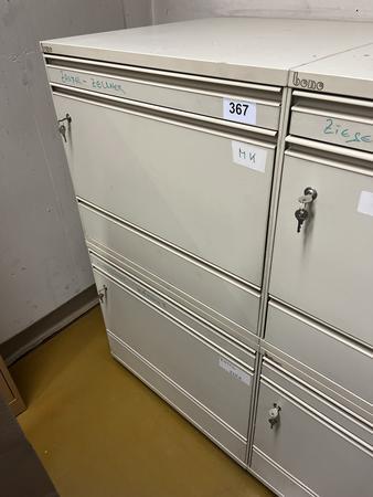 Bene 6ladiger Auszugsschrank, ca. 127x70x7cm Bene 6ladiger Auszugsschrank, ca. 127x70x7cm