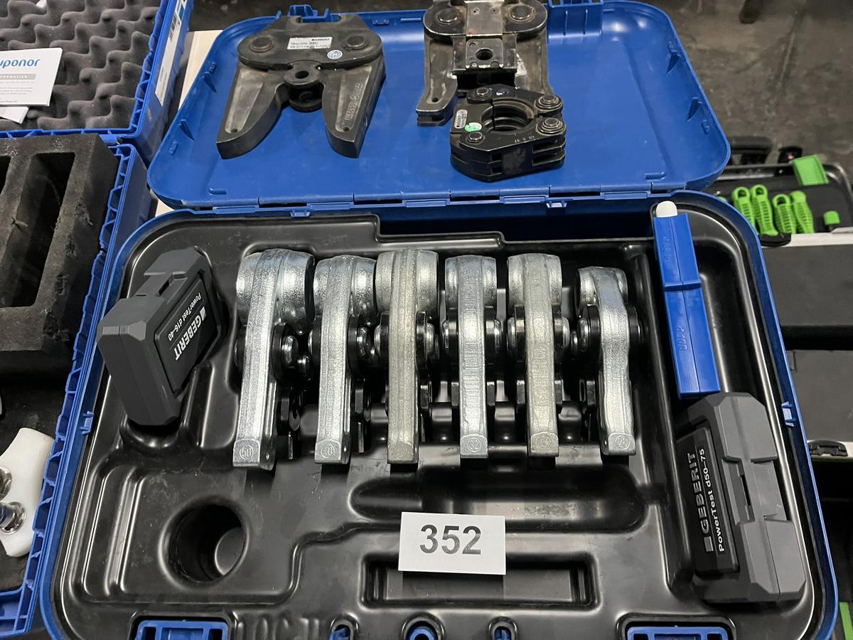 9 St&uuml;ck GEBERIT MAPLA 26-50 in Kassette