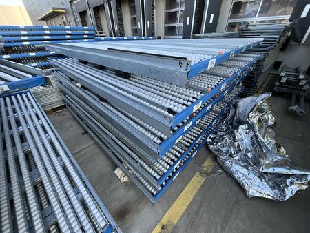 6 Stk.BITO Rollregale f�r St�ckgut 270/250/13 cm