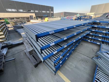 6 Stk.BITO Rollregale f�r St�ckgut 270/250/13 cm