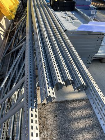 6 St�ck Regalsteher verzinkt 292/80 cm