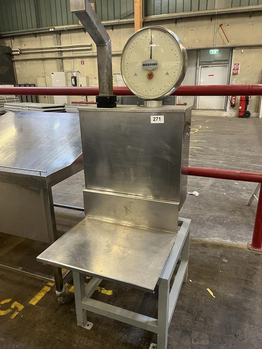 Bizerba Fleischwaage, 150kg / 2.5 kg / 50g