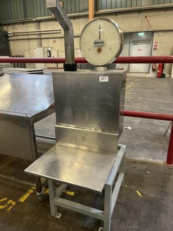 Bizerba Fleischwaage, 150kg / 2.5 kg / 50g