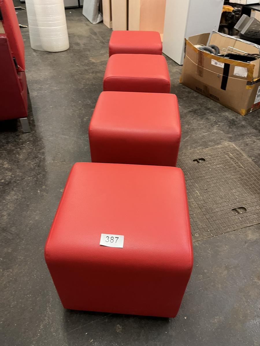 4teiliges Hocker-Set