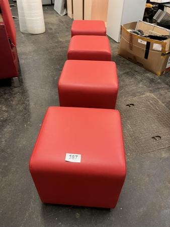 4teiliges Hocker-Set, 45x49x45cm 4teiliges Hocker-Set, 45x49x45cm