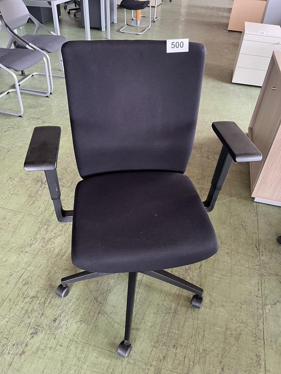 B&uuml;rodrehstuhl mit Armlehne verstellbar schwarz?d=2026-01-19 16:54:11