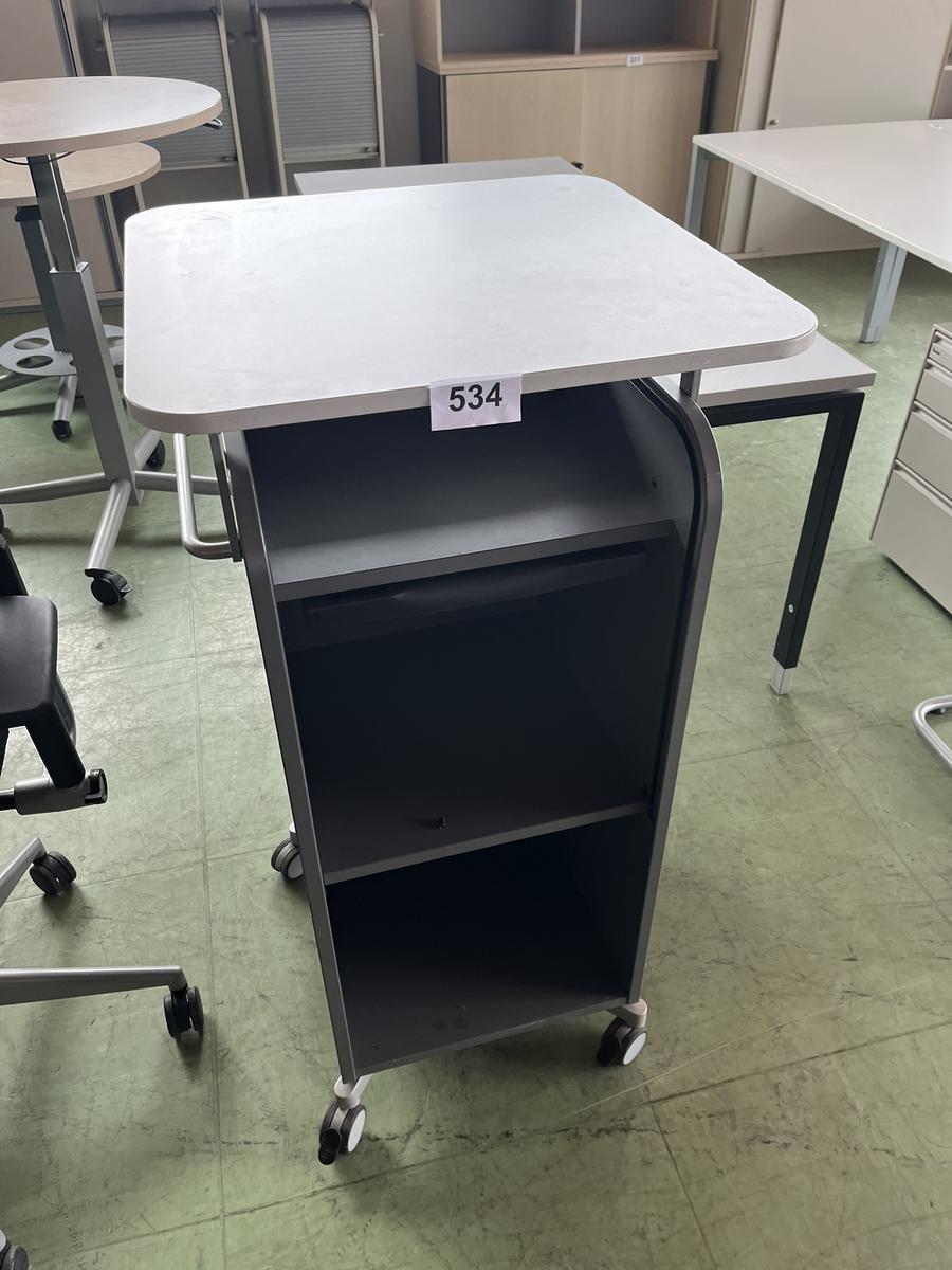 BENE High Caddy mobil mit B&uuml;roauszugslade