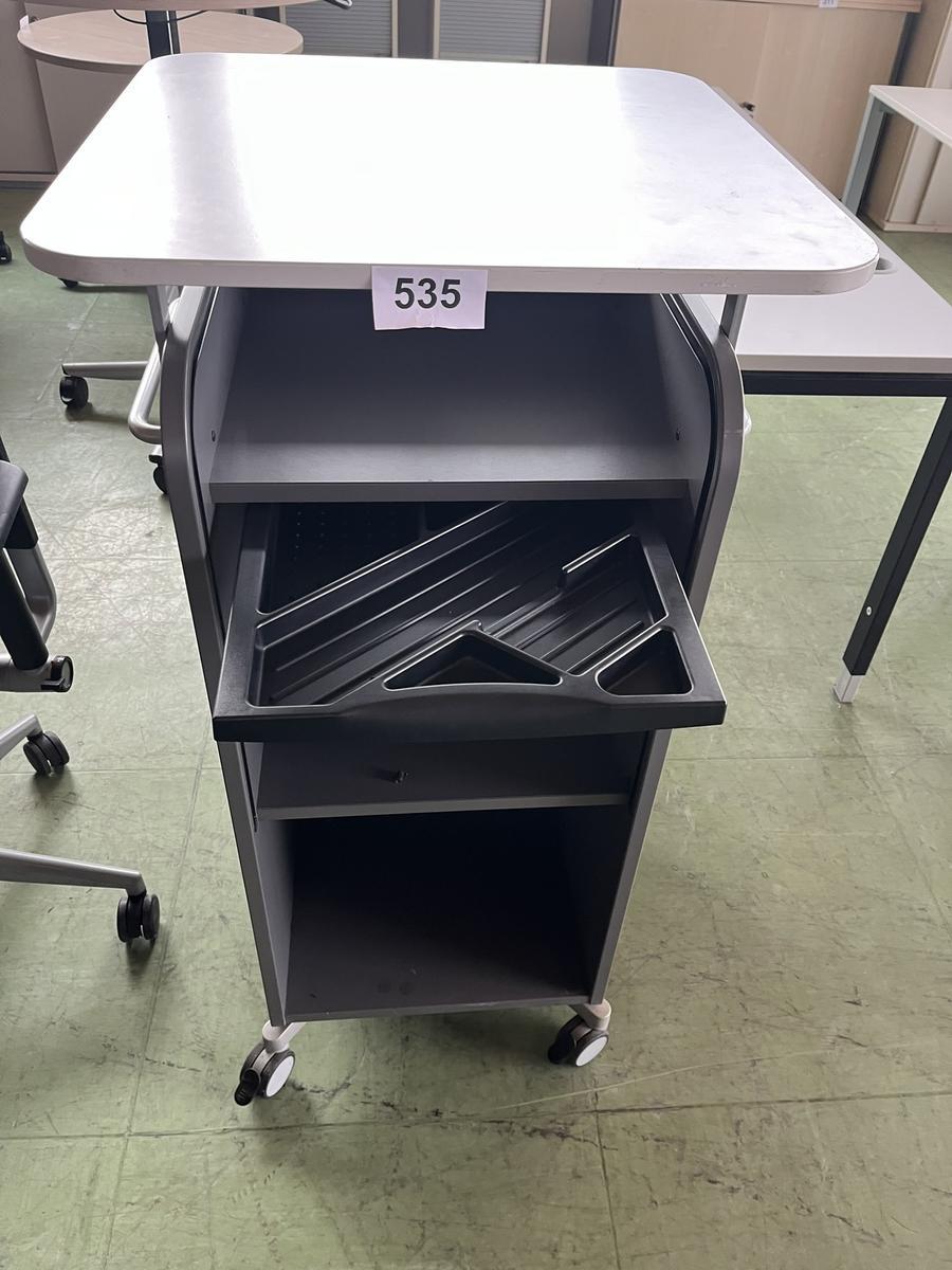 BENE High Caddy mobil mit B&uuml;roauszugslade