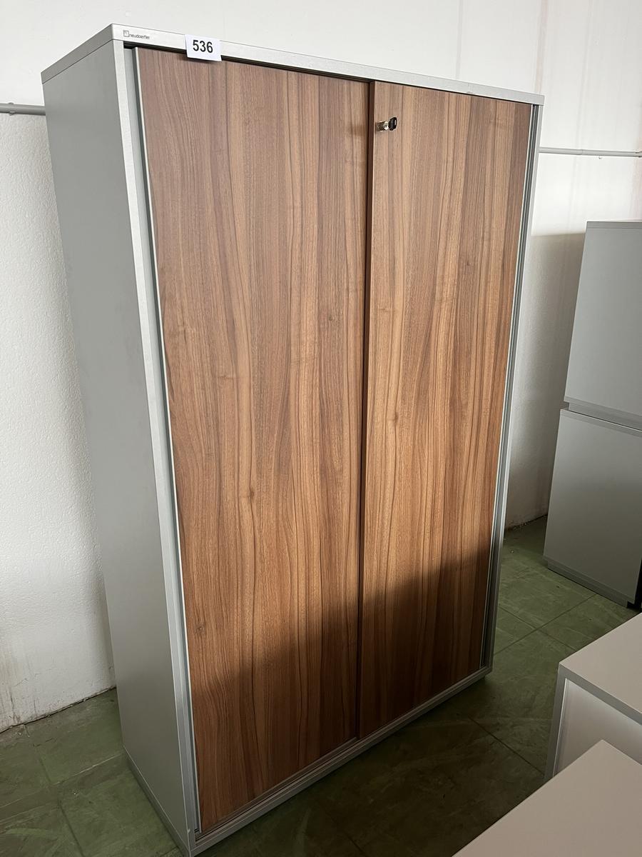 Neud&ouml;rfler Aktenschrank mit Schiebet&uuml;ren 120/193/45 cm 5 Ordnerh&ouml;hen?d=2026-01-19 16:55:19