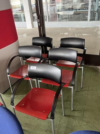 5 St�ck Besprechungsst�hle
