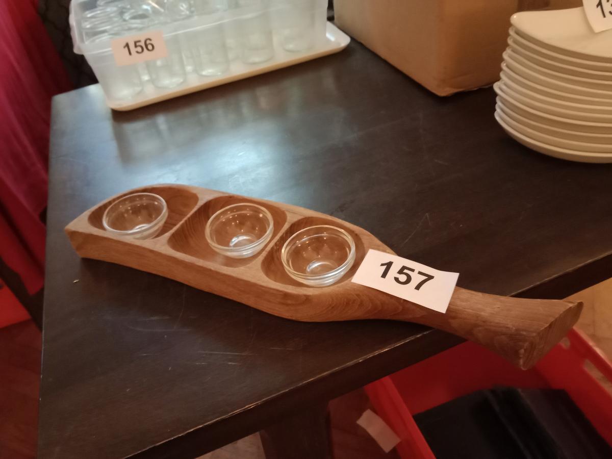 14 St&uuml;ck Holztablett f&uuml;r Aufstriche