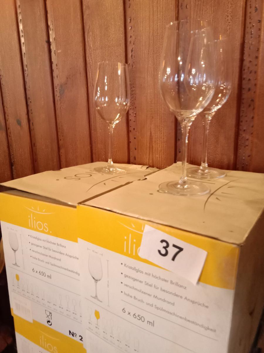 51 St&uuml;ck Wei&szlig;weingl&auml;ser 1/8 l