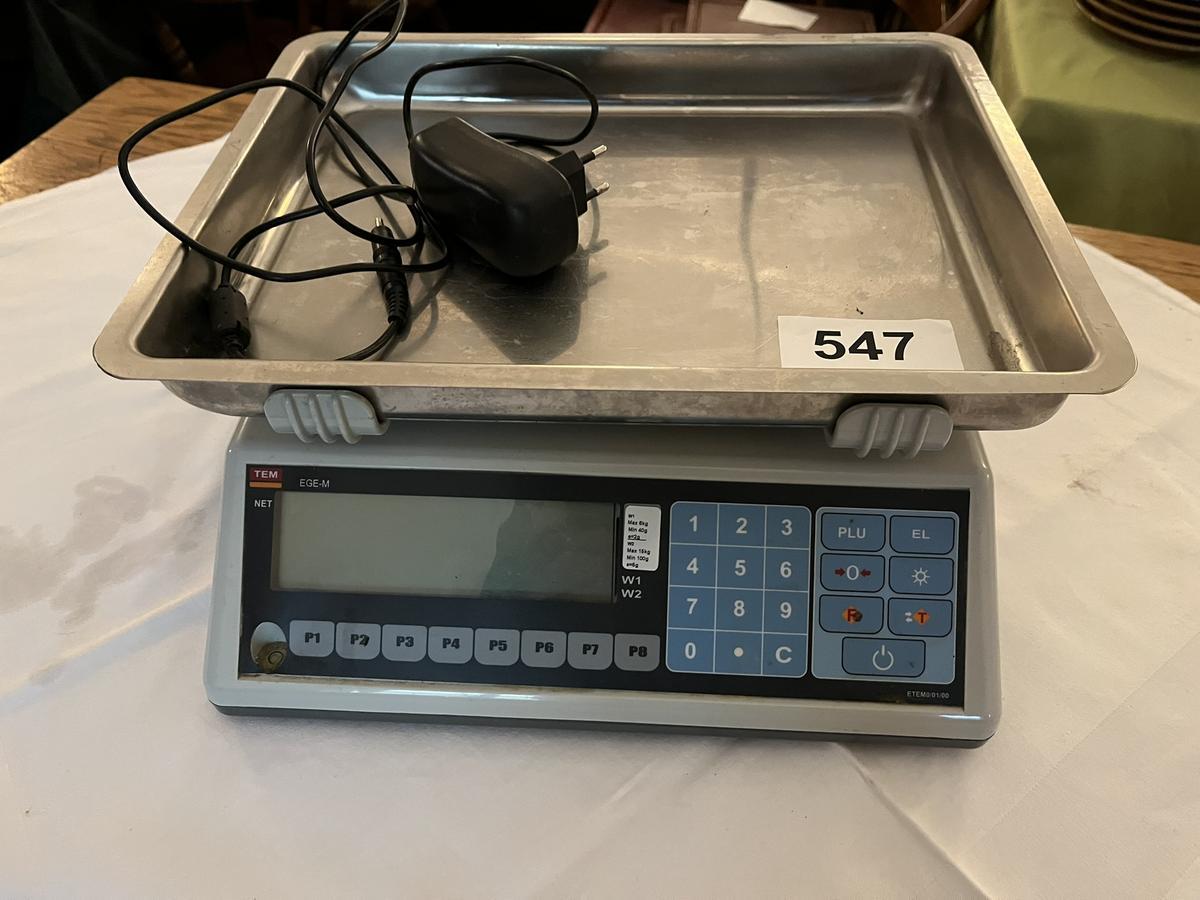 K&uuml;chenwaage 6 kg 40/2