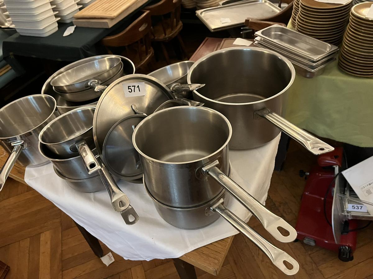 18 teiliges Pfannen-,T&ouml;pfeset Indusktion