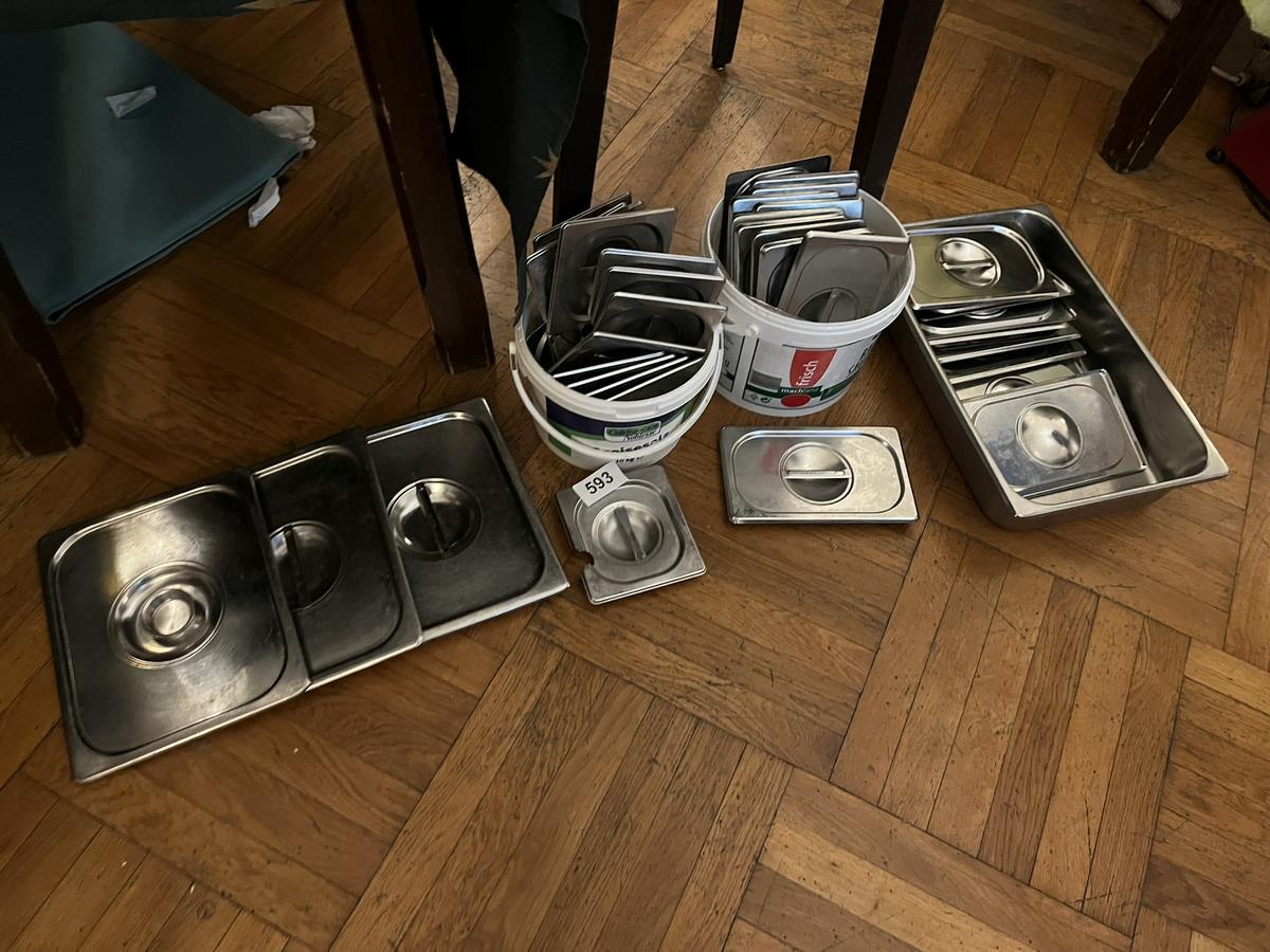 35 teiliges GN Beh&auml;lterset in diversen Gr&ouml;&szlig;en 1/2,1/4,1/8