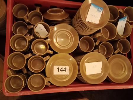 155 teiliges Kaffeegeschirr: 90 Stk.Kaffeetassen , 46 x Mocca 155 teiliges Kaffeegeschirr: 90 Stk.Kaffeetassen , 46 x Mocca