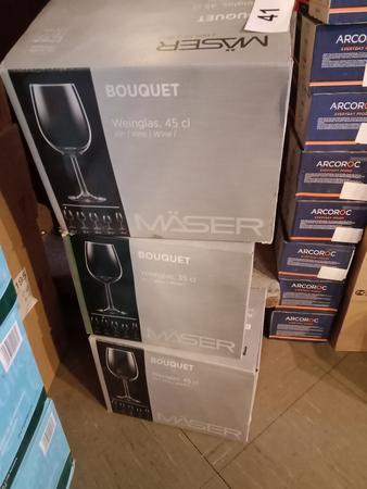 18 Stück Weißweingläser 1/8 l 18 Stück Weißweingläser 1/8 l