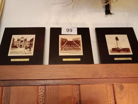 3 Stück Wandbilder 18/18 cm Odessa Ansicht 3 Stück Wandbilder 18/18 cm Odessa Ansicht