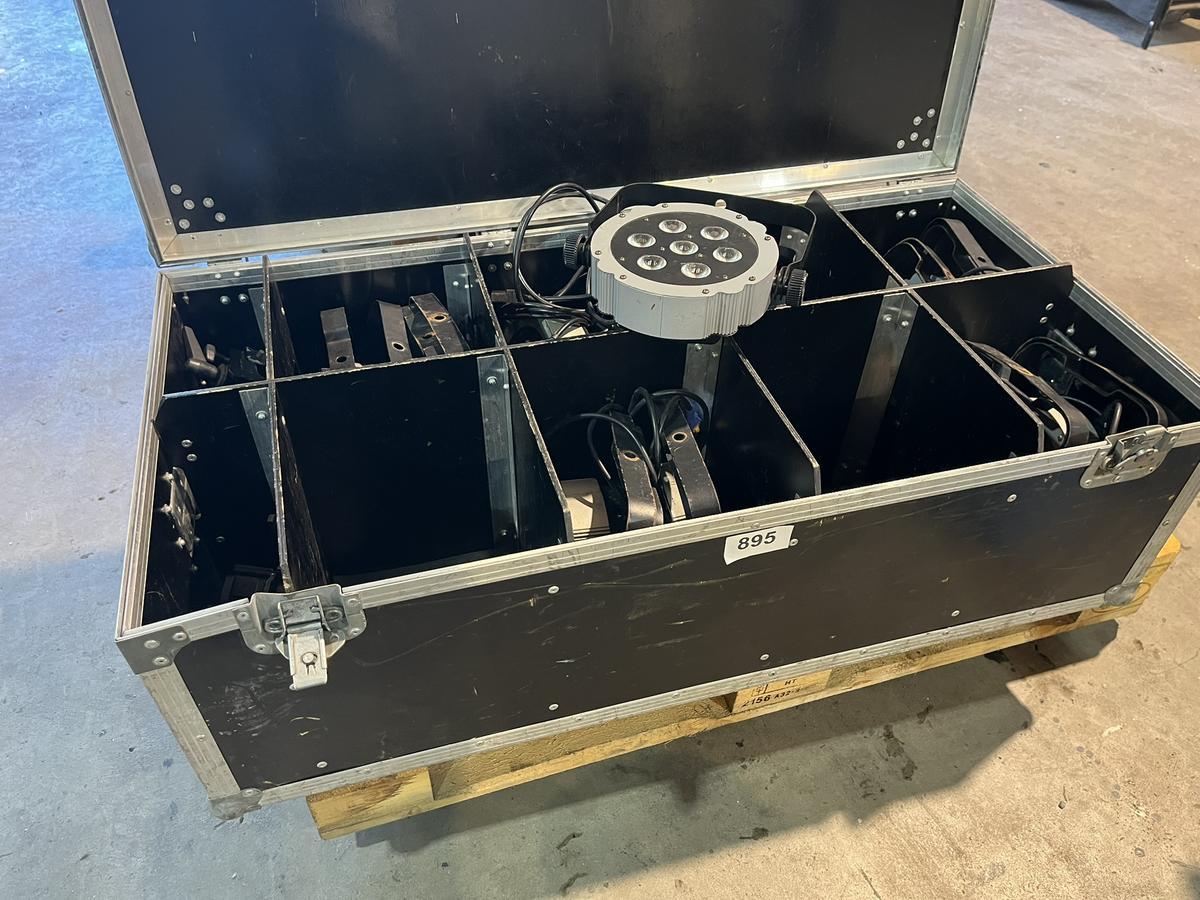 12 St&uuml;ck PAR Scheinwerfer mit Case