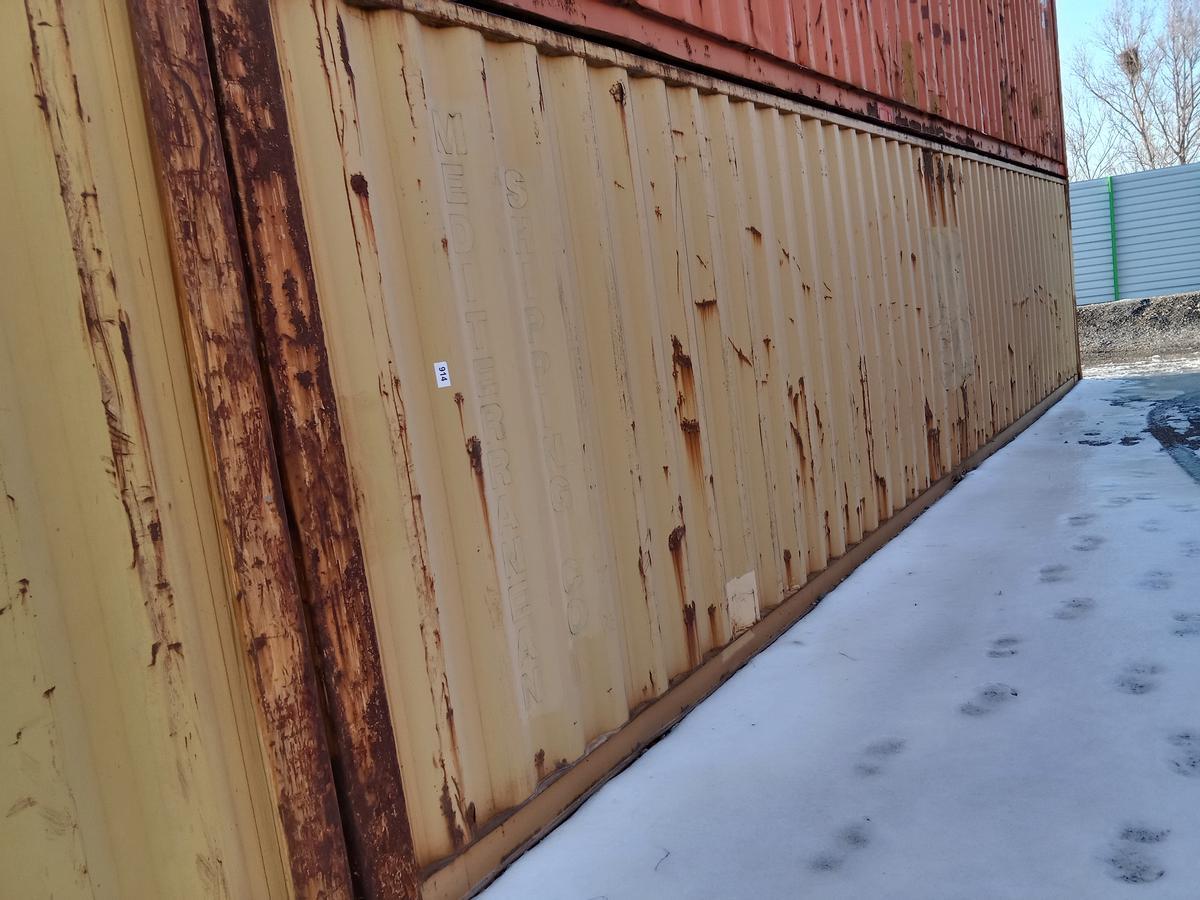 SEECONTAINER 40 FUSS ca.12.20 x 2.44 m mit Doppelt&uuml;re