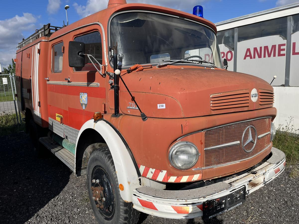 Oldtimer Feuerwehrfahrzeug Mercedes 710 Rosenbaueraufbau, BJ 1969, Diesel, 100 PS?d=2026-01-30 18:09:50