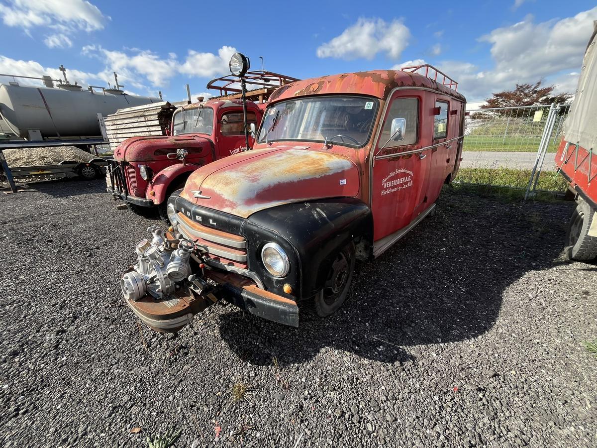 Opel Blitz Neusiedler AG, mit Haberkorn Aufbau, BJ 1959, Vergaser, 70 PS