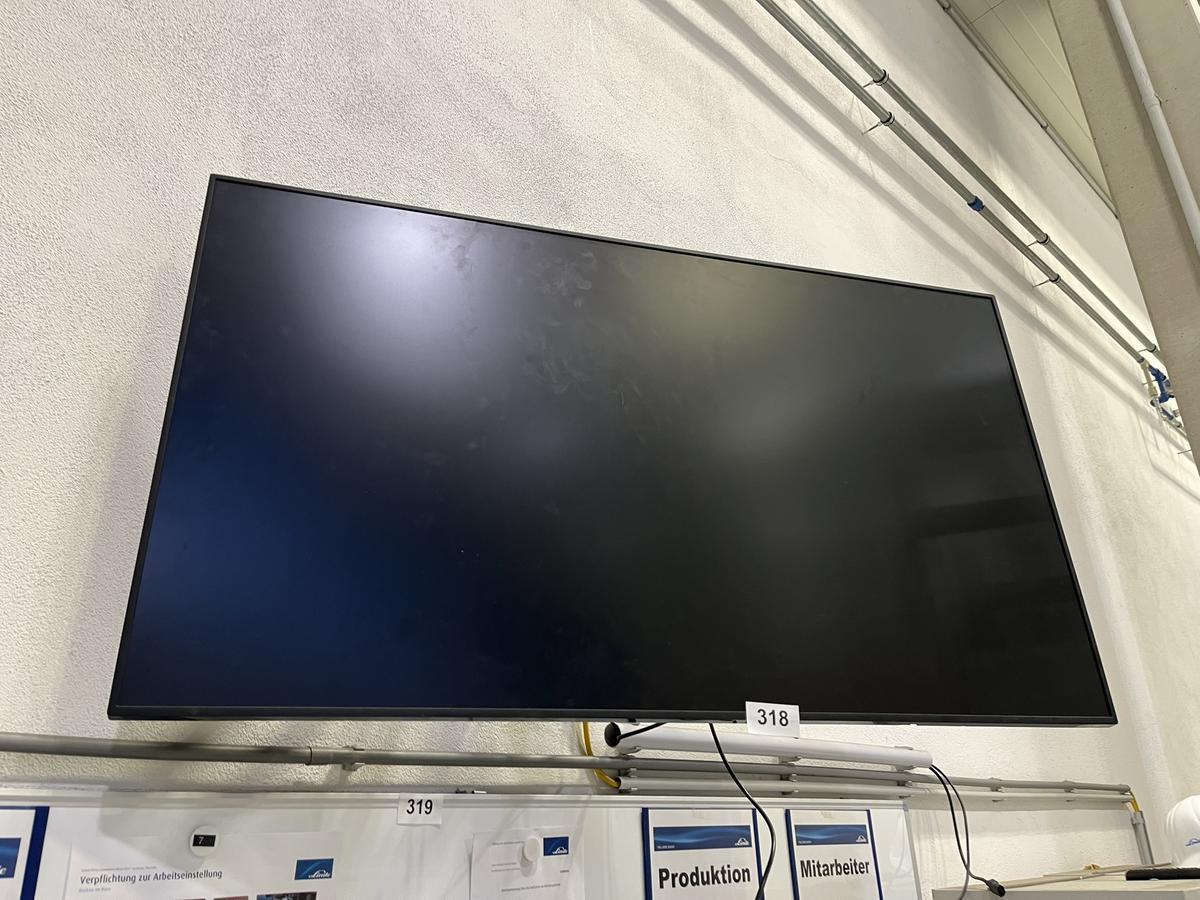 SAMSUNG TV Ger&auml;t ca. 139 cm Diagonale mit Wandhalterung