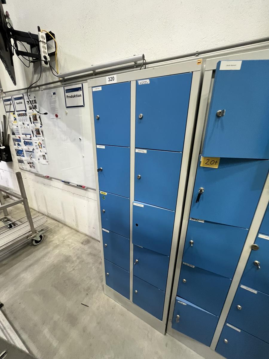 2 St&uuml;ck Handtaschen-,Kleinteilespinde je 130/50/185 cm