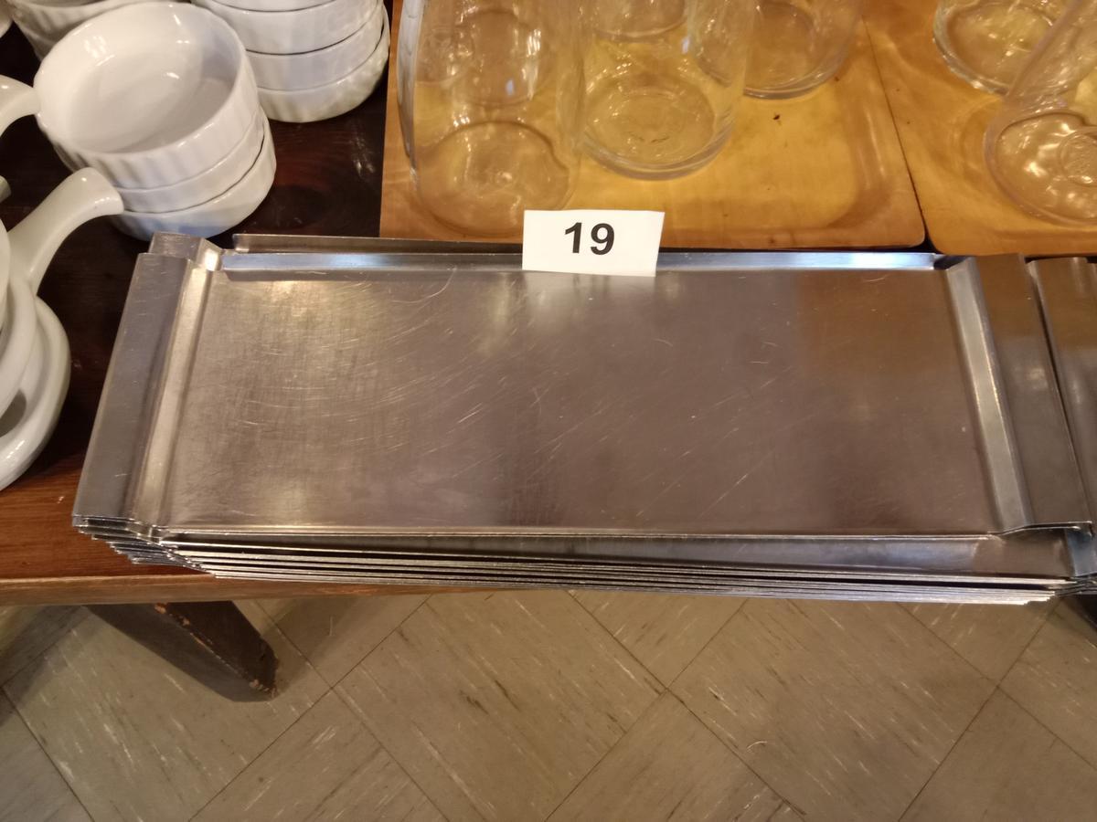 10 teiliges Plattenset ca. 45/15 cm