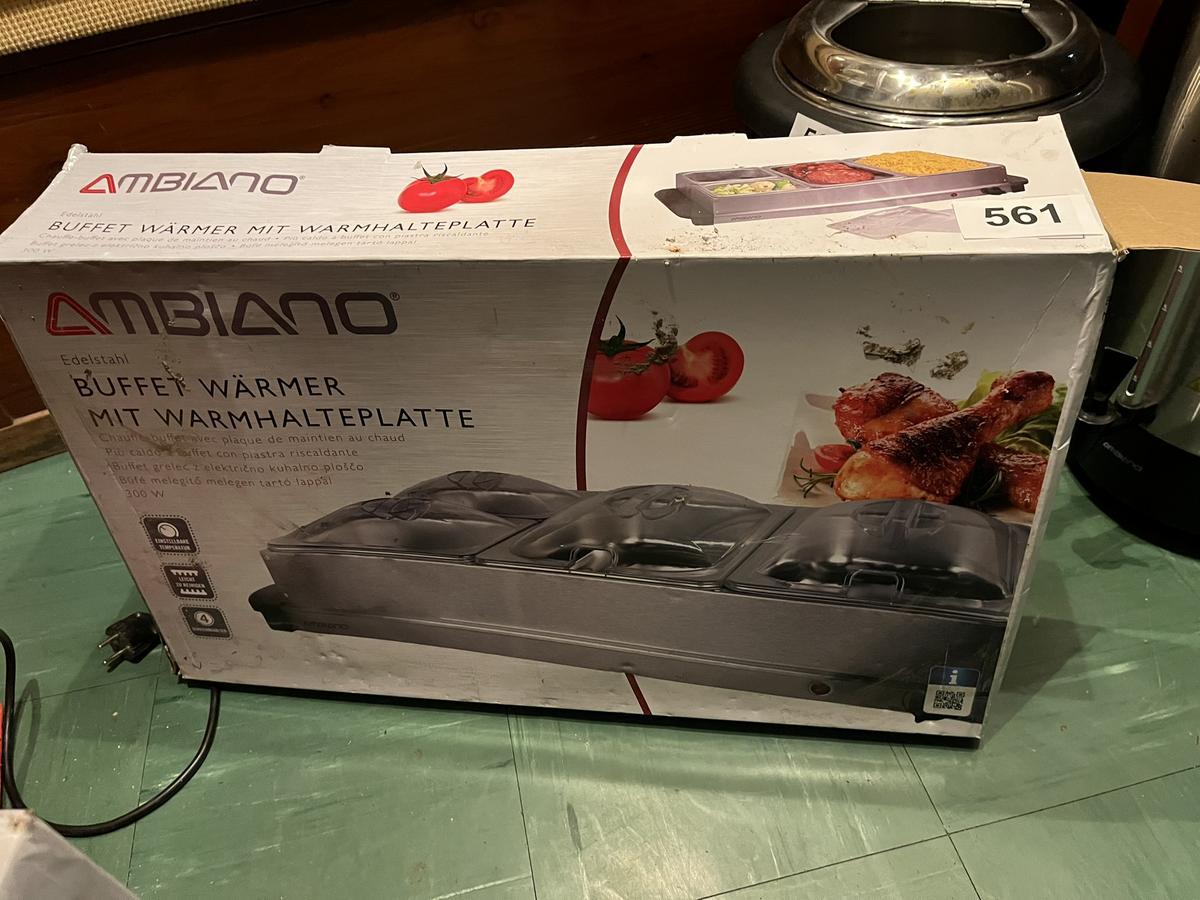 Buffet W&auml;rmeplatte neu 300 W