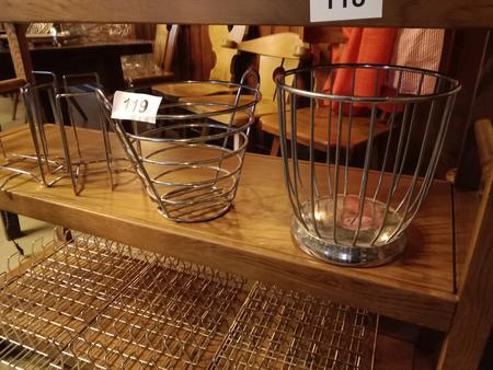 2 St�ck Serviettenspender , 2 x Fruchtkorbst�nder