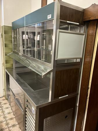 Salatbuffet-,Mehlspeisen K�hlpult steckerfertig 180/202/70 cm