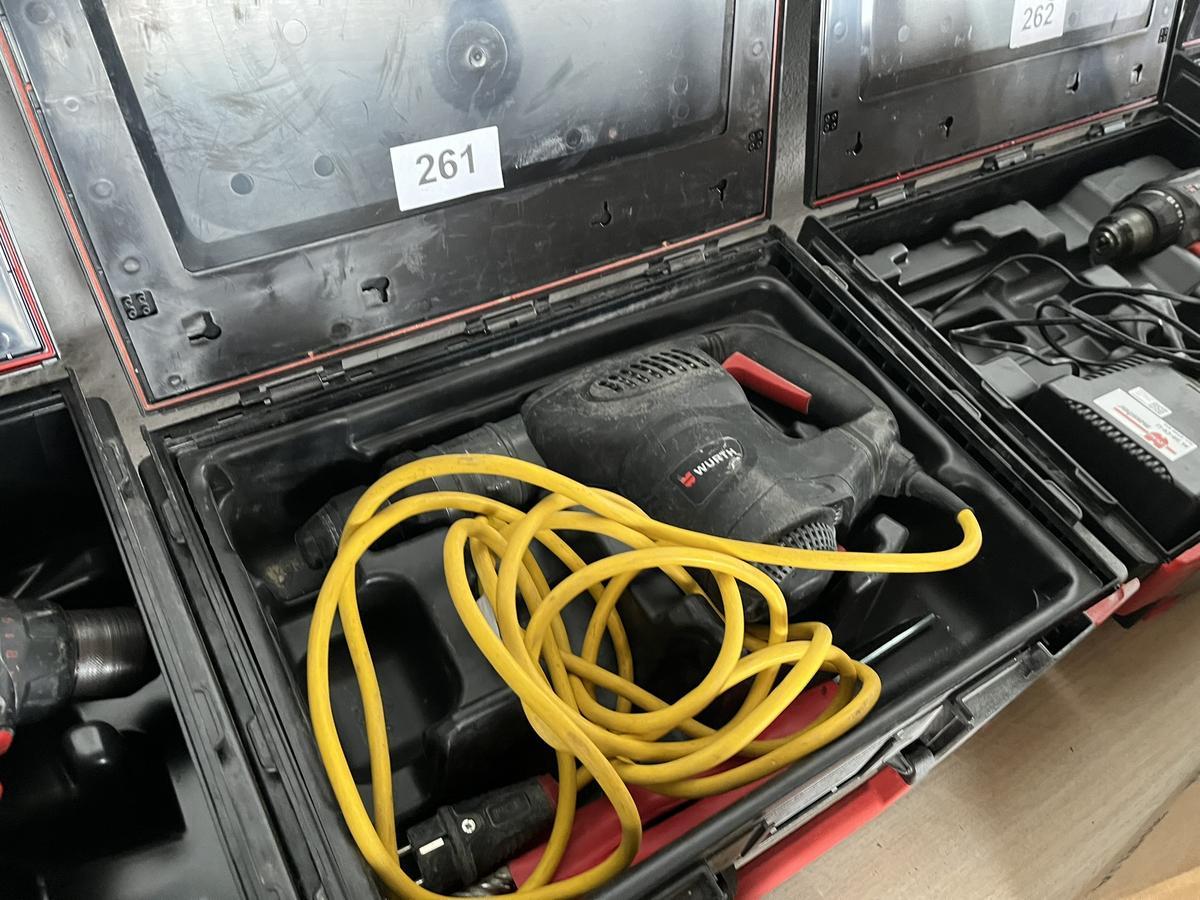 W&Uuml;RTH Bohrhammer 230 V Type 32 XE