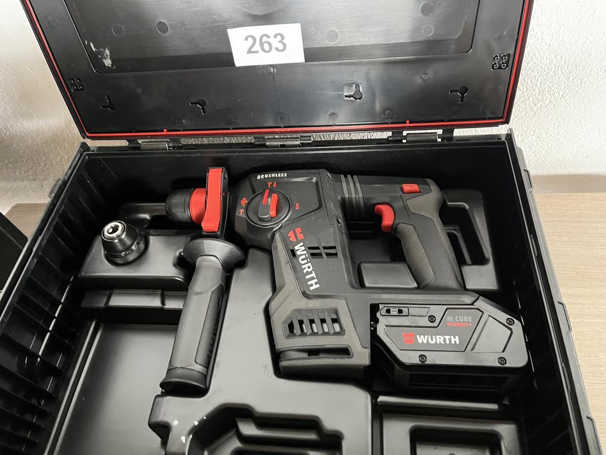 W&Uuml;RTH Akkubohrhammer ABH 18 1 Akku