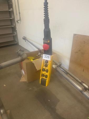 ABUS Hallenkran mit Hubkraft 1000 kg und ca.13 lfm Schienenfahrwerk ABUS Hallenkran mit Hubkraft 1000 kg und ca.13 lfm Schienenfahrwerk