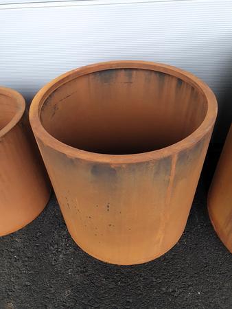 Terra Corten Cortenstahl Pflanzengef�� Round 60x60cm