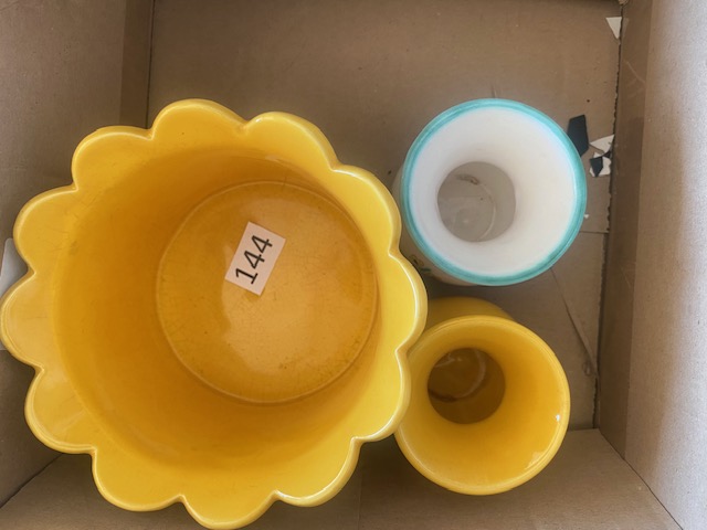 Gelbe Gmundner Keramik Vase und &Uuml;bertopf?d=2026-02-27 19:27:50