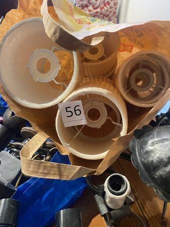 Sackerl verschiedene Lampenschirme klein Sackerl verschiedene Lampenschirme klein