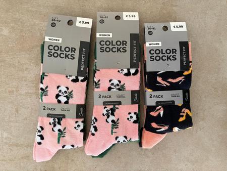 6 Paar Colorsocken Gr��e 36-42