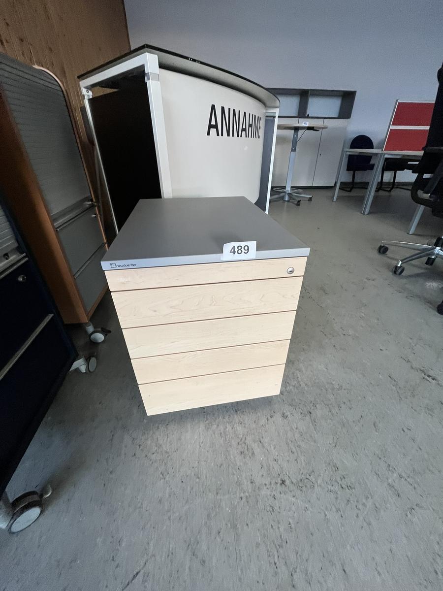 Rollcontainer mit Auszugsladen ca. 54/60/56 cm