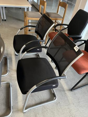 2 Stück Freischwinger - Bürostühle 2 Stück Freischwinger - Bürostühle