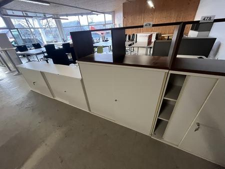 BENE Aktenschrank mit Aufsatzmodul offen 2-teilig ca.120/148 cm BENE Aktenschrank mit Aufsatzmodul offen 2-teilig ca.120/148 cm