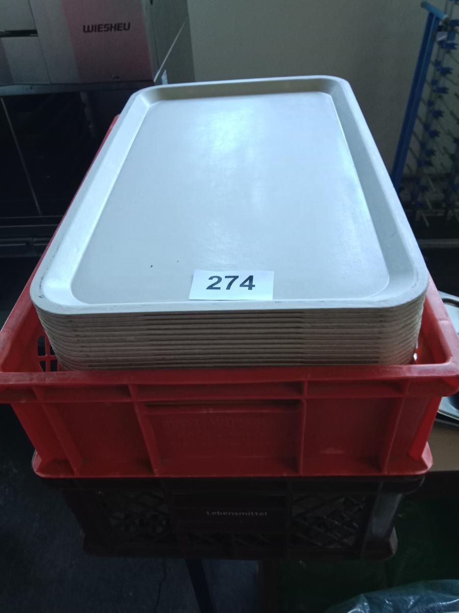 ca. 50 Stk. Plastiktablett