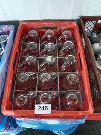 ca. 65 Stk. Bierkr�ge 0.3L und 0.5L