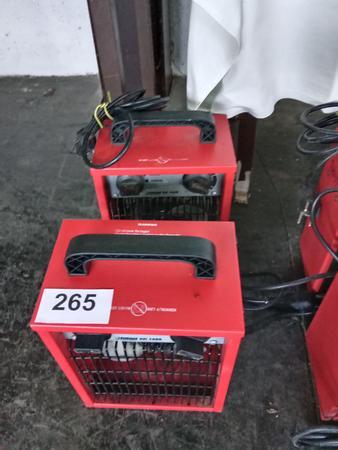 2 Stk. EUROM Heizstrahler 2000 Watt